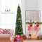 Pencil Christmas Tree with Memory Wire Branch Tips and Upgraded Metal Stand